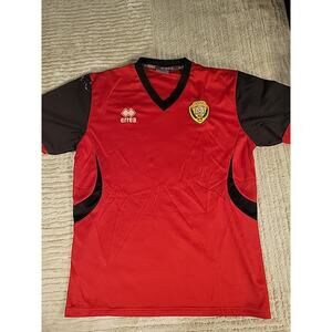 Errea Dubai Soccer Shirt Jersey futbol Mens size Medium Adult